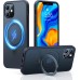 TORRAS Magnetic UPRO Ostand Designed for iPhone 12 Case iPhone 12 Pro Case, Compatible with Magsafe, iPhone 12 Phone Case with Stand, MIL Grade Shockproof Back Slim Protective 12 Pro Phone Case, Black