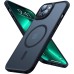 TORRAS Magnetic Shockproof for iPhone 15 Case iPhone 14 Case, 12FT Military Grade Drop Protection, Translucent Slim Protective Anti-Scratch, Black